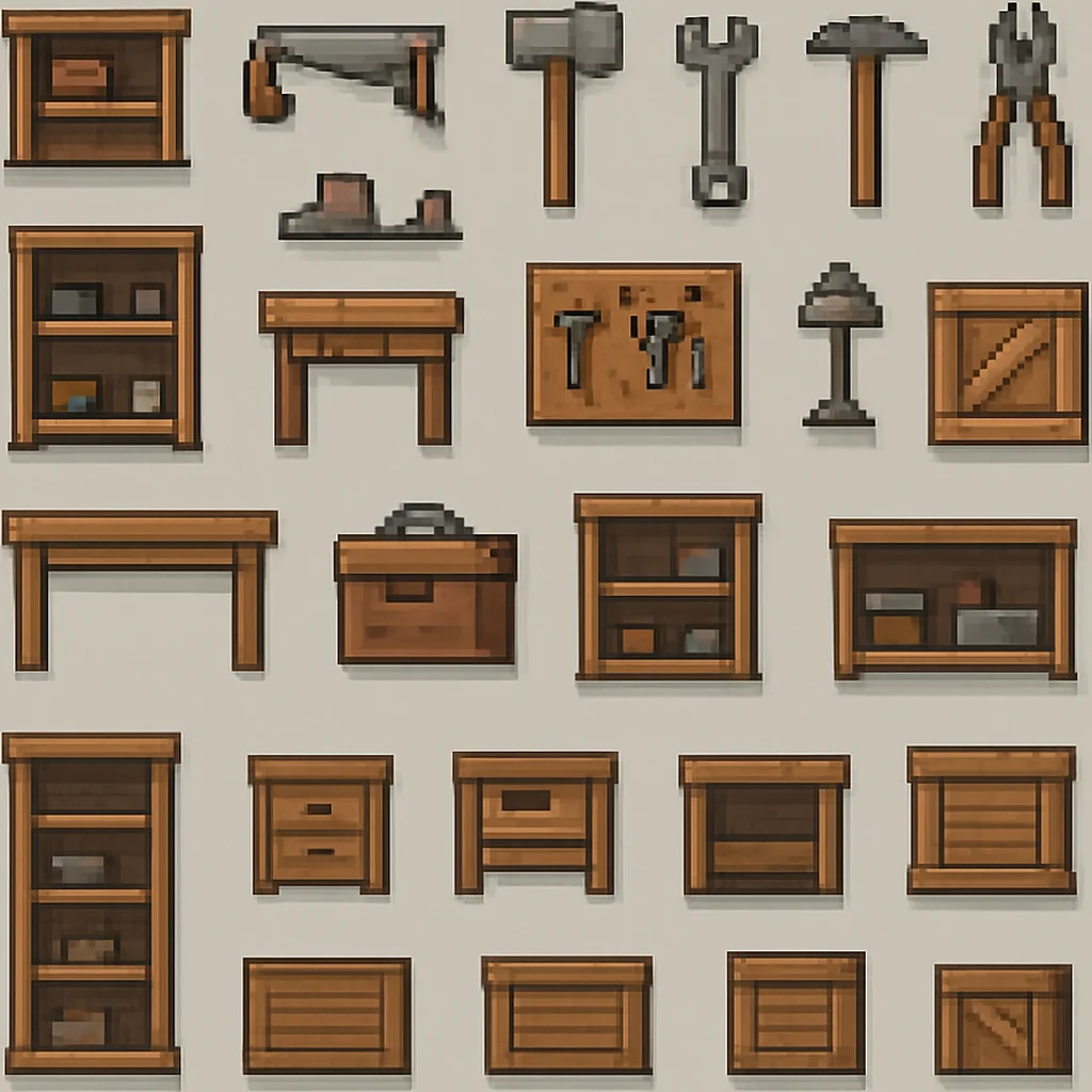 Pocket Workshop Props